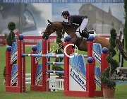 De Chambord Rocker CsioArJYR SS7 7998 : CSIO Giovani Arezzo, De Chambord Damien, Rocker du Syre, foto Stefano Secchi ©
